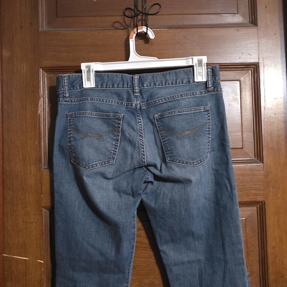 Gap 1969 Real Straight Jeans Medium Wash Size 28/6 - Picture 6 of 9